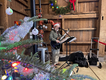 flounder musician in back of tree holiday.png